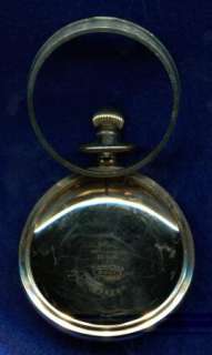 ROCKFORD 18 size 17 jewel Pocket Watch with a Perfect Dial  
