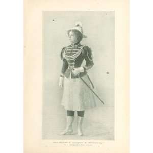  1898 Print Actress Helen Redmond 