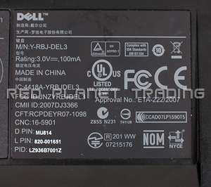 Dell XPS One Wireless Black Keyboard Y RBJ DEL3 MU814  