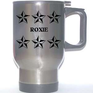  Personal Name Gift   ROXIE Stainless Steel Mug (black 