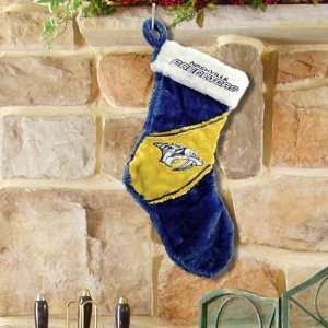  Nashville Predators Colorblock Plush Stocking: Sports 