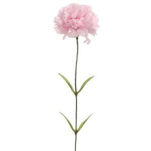  17 Silk Large Carnation Flower Spray  Pink (case of 24 