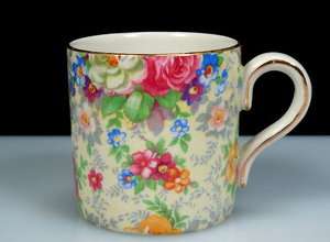 Vintage Lord Nelson Ware Chintz ROSE TIME Demi Cup  