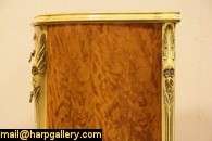 furniture from the late 1930s, a demilune or half round hall console 