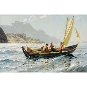  Beautiful Journey Off Bergen Norway by Hans Dahl. Best 