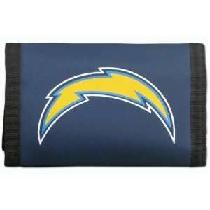  San Diego Chargers Nylon Trifold Wallet