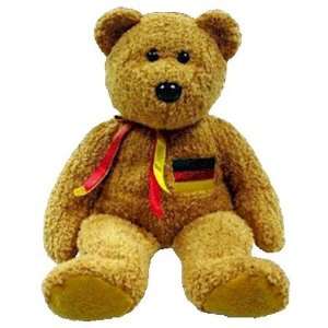 TY Beanie Buddy   GERMANIA the Bear (German Exclusive 