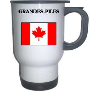    Canada   GRANDES PILES White Stainless Steel Mug 
