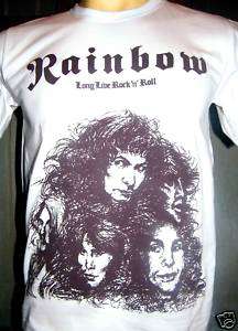 Rainbow Ritchie Blackmore hard rock band t shirt S M L  