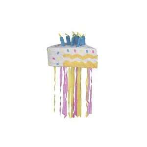  ShindigZ Birthday Cake Pinata with Pull String Kit: Toys 