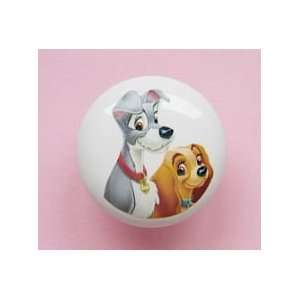  New 2pc Couple Lady and the Tramp Dogs Ceramic Dresser 