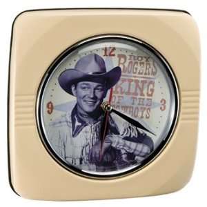 Roy Rogers Vintage Metal Wall Clock **:  Sports & Outdoors