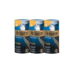  Rogaine For Men Foam Value Pack 3x2.1oz Health & Personal 