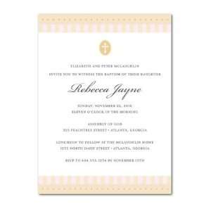   Baptism, Christening Invitations   Stitch: Pink By Grace Designs: Baby
