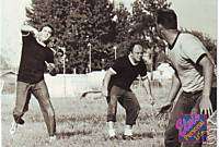 Elvis Presley playing football with Ricky Nelson Who Knows ? Rare Find 