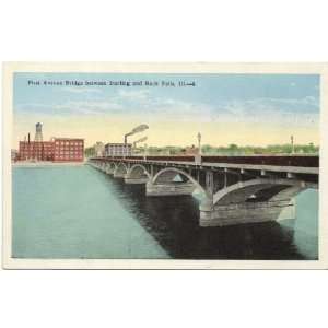   Bridge between Sterling and Rock Falls Illinois 