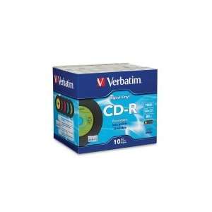  Verbatim Digital Vinyl 52x CD R Media Electronics