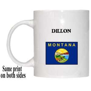  US State Flag   DILLON, Montana (MT) Mug 