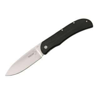 Boker Plus Knives P001 Exskelibur I Linerlock Knife with Black G 10 