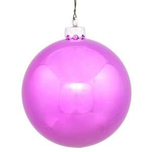  12 Orchid Shiny Ball ORNAMENT UV Shatterproof