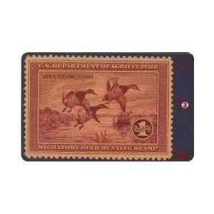 Collectible Phone Card Duck Hunting Permit Stamp Card #2 Void After 