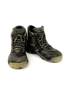 FB116 Figure Footwear  Hot Toys Black Hiking Boots  
