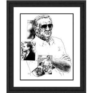  Framed Don Shula Miami Dolphins   Black Double Mat Sports 