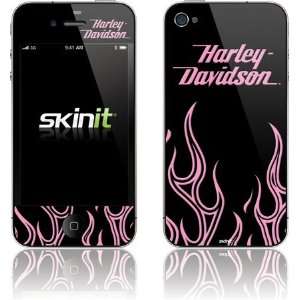  Skinit Harley Davidson In Flames (pink) Vinyl Skin for Apple iPhone 