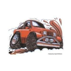   Kool Art   Jeep Wrangler Muddin   Sticker / Decal: Automotive