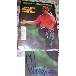  PGA Golf Lee Trevino Signed 1971 Sports Illustrated JSA 
