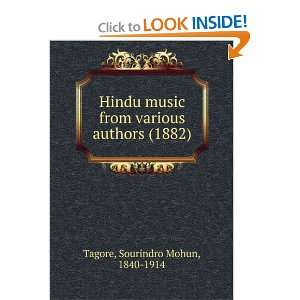  (1882) (9781275290952) Sourindro Mohun, 1840 1914 Tagore Books