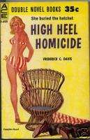 NIGHT DROP & HIGH HEEL HOMICIDE F. Davis ACE DOUBLE  