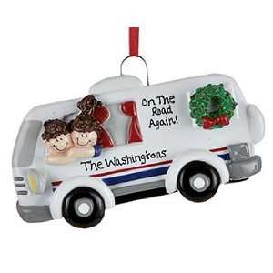  Personalized Motor Home Christmas Ornament