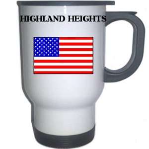 US Flag   Highland Heights, Ohio (OH) White Stainless 