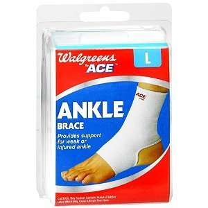   Ace Ankle Brace, Woven, Large, 1 ea Health 