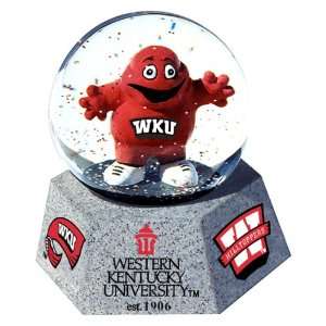 Western Kentucky Hilltoppers Musical Mascot Water Snow Globe  