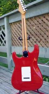 1989 Fender Stratocaster Squier II   MIK   RED BEAUTY  