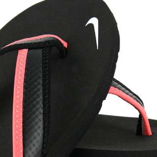 NIKE CELSO GIRL THONG BLACK PINK WOMENS US SIZE 8  