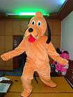 NEW big pluto dog cartoon Mascot Costume Fancy Dress