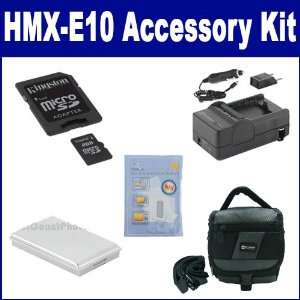  Samsung HMX E10 Camcorder Accessory Kit includes ZELCKSG 