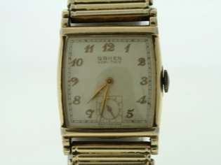 Vintage Gruen Veri Thin Gold Tone Watch With Kreisler Expandable Watch 