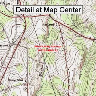   Quadrangle Map   Mount Holly Springs, Pennsylvania (Folded/Waterproof