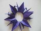 Lot of 100 Origami Paper Crane in Dark Purple 6
