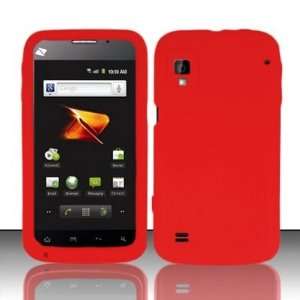  Red silicon phone case for the ZTE Warp 