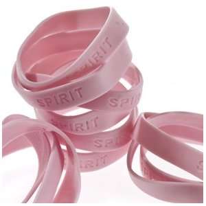  Pink Ribbon Spirit Bracelets Toys & Games