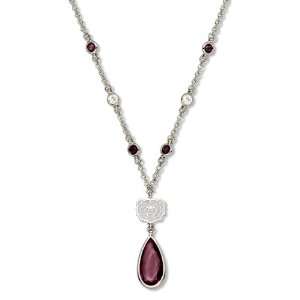 Missouri State University Bears Necklace   Red Crystal