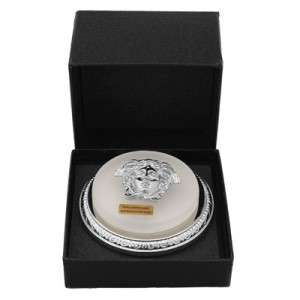   Platinum Medusa Medallion New and Authentic Medusa Greek Key  