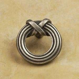  Sonnet Ring Cabinet Pull In Pewter