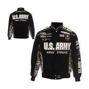  JH Design Ryan Newman U.S. Army Black Twill Uniform Jacket 