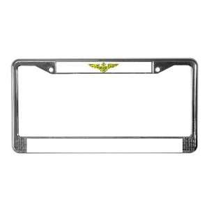  Naval Wings Military License Plate Frame by  